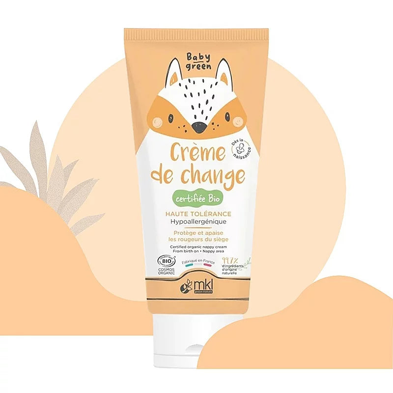 MKL GREEN NATURE - Soothing and Protective Change Cream (100ml) - Nurture Your Baby’s Skin with Love 💖🌱