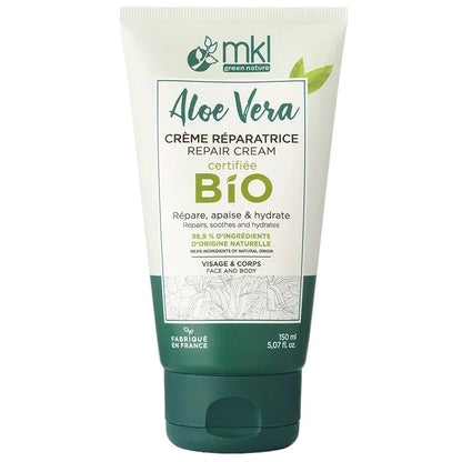 MKL GREEN NATURE - 3-in-1 Aloe Vera Repair Cream (100ml) - Revitalize & Restore Your Glow! 🌱✨