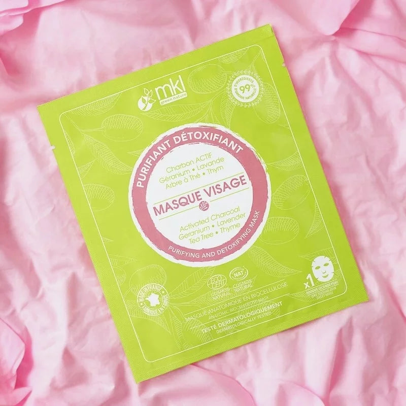 MKL GREEN NATURE - Rejuvenating Clay Face Mask (1 piece) - Hydrate & Glow Your Skin 🌼💧