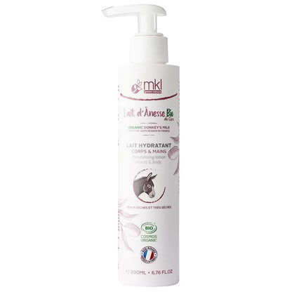 MKL GREEN NATURE - Organic Donkey Milk Hydrating Body Lotion (200ml) - Pamper Your Skin Naturally! 🌱💧