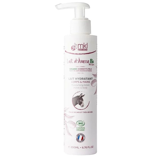 MKL GREEN NATURE - Organic Donkey Milk Hydrating Body Lotion (200ml) - Pamper Your Skin Naturally! 🌱💧