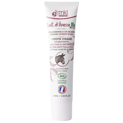 MKL GREEN NATURE - Radiant Glow Organic Donkey Milk Face Cream (40ml) - Rejuvenate Your Skin with Nature's Best 🌼💧