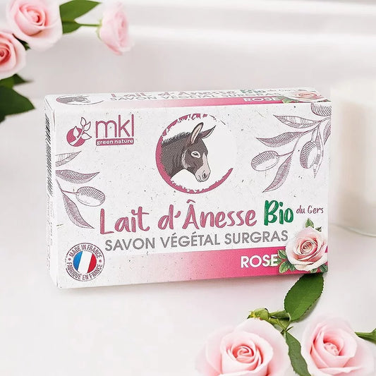 MKL GREEN NATURE - Surgras Soap with Donkey Milk & Rose Floral Water - Pamper Your Skin with Luxury! 🌺✨