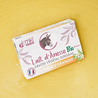 MKL GREEN NATURE - Superfat Soap with Donkey Milk and Orange Blossom Water (100g) - Indulge in Luxurious Hydration! 🧼🌼
