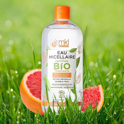 MKL GREEN NATURE - Toning Micellar Water with Organic Grapefruit Extract (500ml) - Cleanse & Glow for Radiant Skin! 🍊💧✨