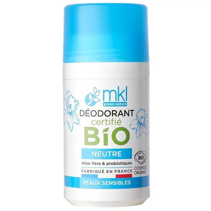 MKL GREEN NATURE - Neutral Roll-On Deodorant with Aloe Vera (50ml) - Stay Confident & Fresh! 🌱💧🌼