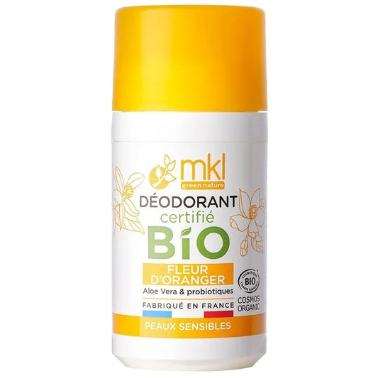 MKL GREEN NATURE - Roll-On Deodorant with Orange Blossom – 50ml 🌿 Feel Fresh & Naturally Confident!