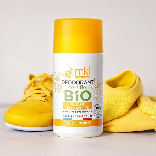 MKL GREEN NATURE - Roll-On Deodorant with Orange Blossom – 50ml 🌿 Feel Fresh & Naturally Confident!
