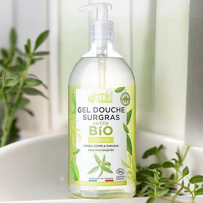 MKL GREEN NATURE - Verbena Organic Shower Gel - Revitalize Your Senses with Nature's Touch 🌸✨