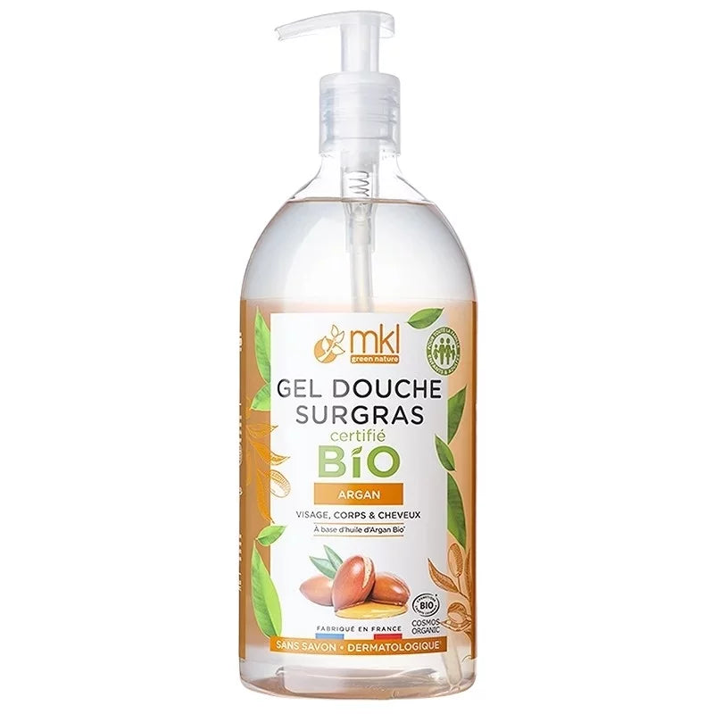 MKL GREEN NATURE - Green Nature Gel Shower with Argan Oil - Rejuvenate & Invigorate Your Skin! 💧🌱