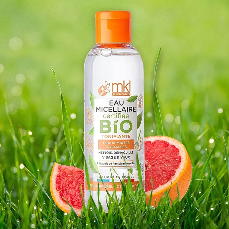 MKL GREEN NATURE - Toning Micellar Water with Organic Grapefruit Extract - Revitalize Your Skin! 🌟🍃