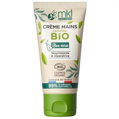 MKL GREEN NATURE - Nourishing & Repairing Hand Cream with Organic Aloe Vera (50ml) - Rejuvenate Your Skin Today! 🌱💧