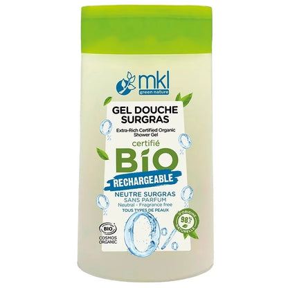 MKL GREEN NATURE - Organic Shower Gel 0% Neutral (200ml) - Nourish & Pamper Your Skin! 🌿💧