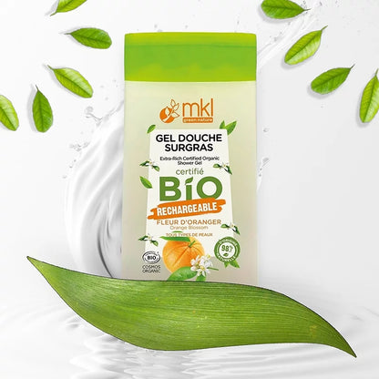 MKL GREEN NATURE - Energizing Lemon Zest Shower Gel (200ml) - Invigorate Your Senses! 🍋💦