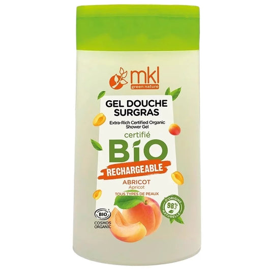 MKL GREEN NATURE - Organic Apricot Oil Shower Gel - Invigorating Cleanse for Glowing Skin 🍑✨