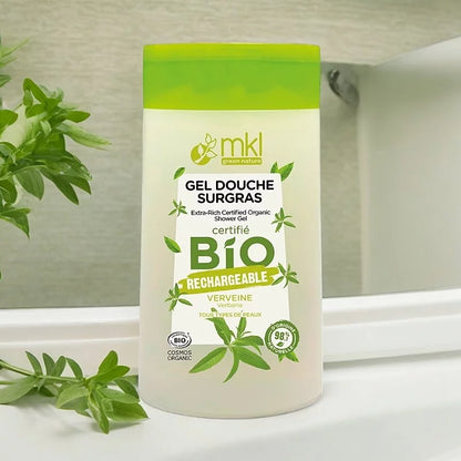 MKL GREEN NATURE - Organic Verbena Shower Gel (200ml) - Invigorate Your Daily Routine! 🌼🚿