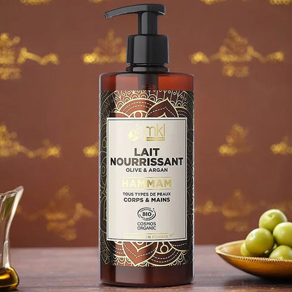 MKL GREEN NATURE - Organic Olive & Argan Body Lotion (400ml) - Hydrate & Glow Naturally! ✨🌱