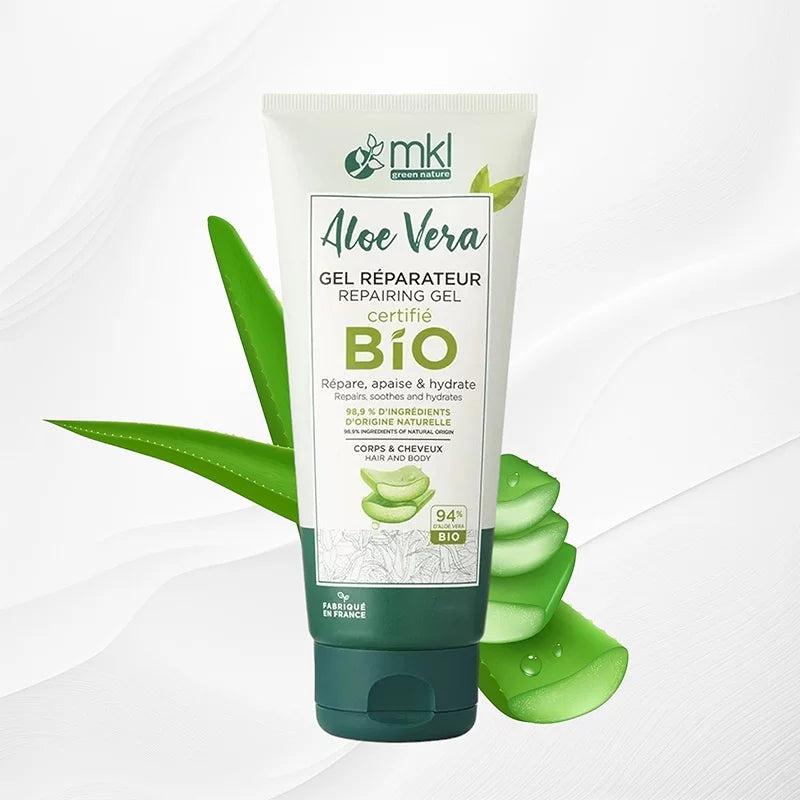 MKL GREEN NATURE - Aloe Vera Repair Gel (100ml) - Soothe & Hydrate Your Skin! 🌿✨