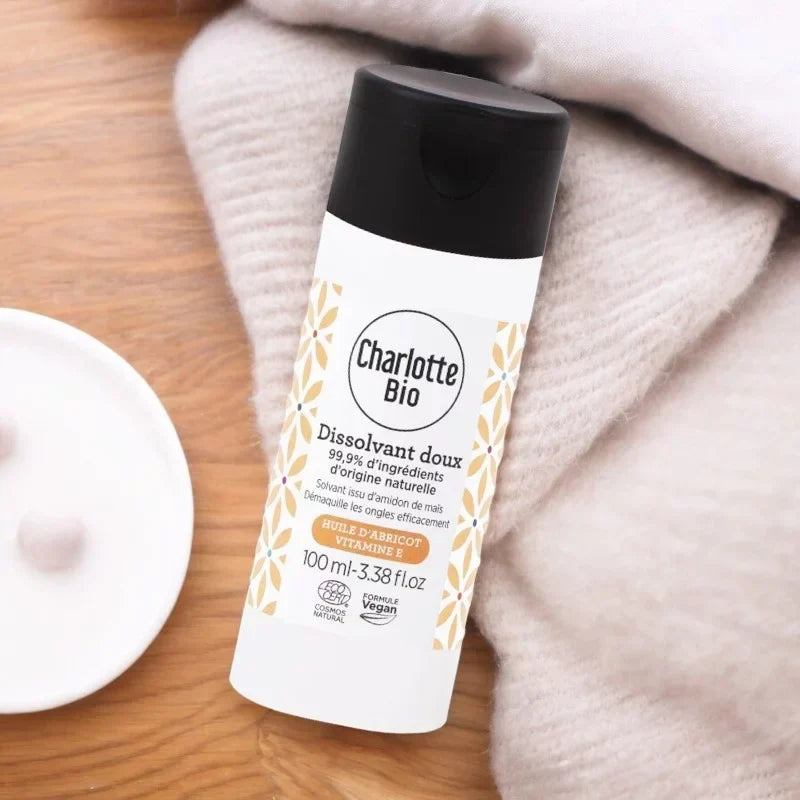 CHARLOTTE BIO - Gentle Nail Polish Remover - Nourish Your Nails Naturally! 💅✨