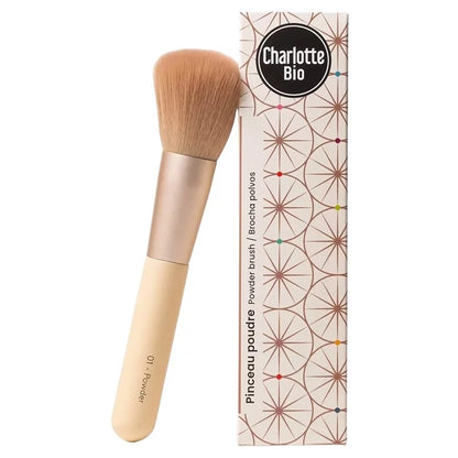 CHARLOTTE BIO - Vegan Powder Brush - Luxurious Makeup Application Awaits! ✨💖