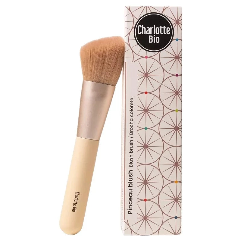 CHARLOTTE BIO - Vegan Blush Brush - Achieve Flawless Radiance! 🌿✨