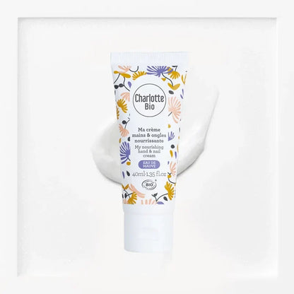 CHARLOTTE BIO - Nourishing Hand and Nail Cream - Pamper Your Skin Naturally! 🌼✨