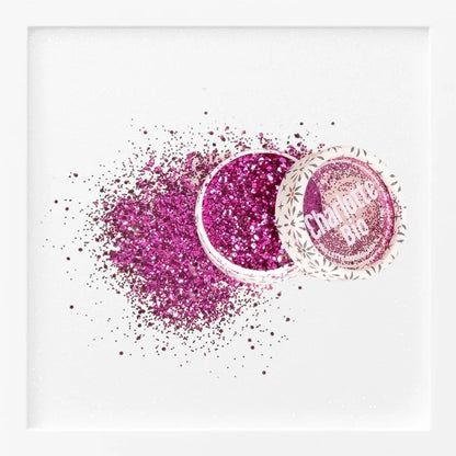 CHARLOTTE BIO - Fuchsia Glitter Sparkling - Shine Bright with Eco-Friendly Glam! ✨🌟