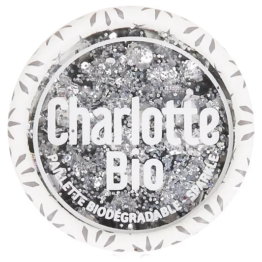 CHARLOTTE BIO - Holo Silver Glitter - Sparkle & Shine with Every Application ✨🌟