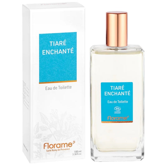 FLORAME - Tiaré Enchanté Organic Eau de Toilette - Refreshing Tropical Bliss 🌺🌞