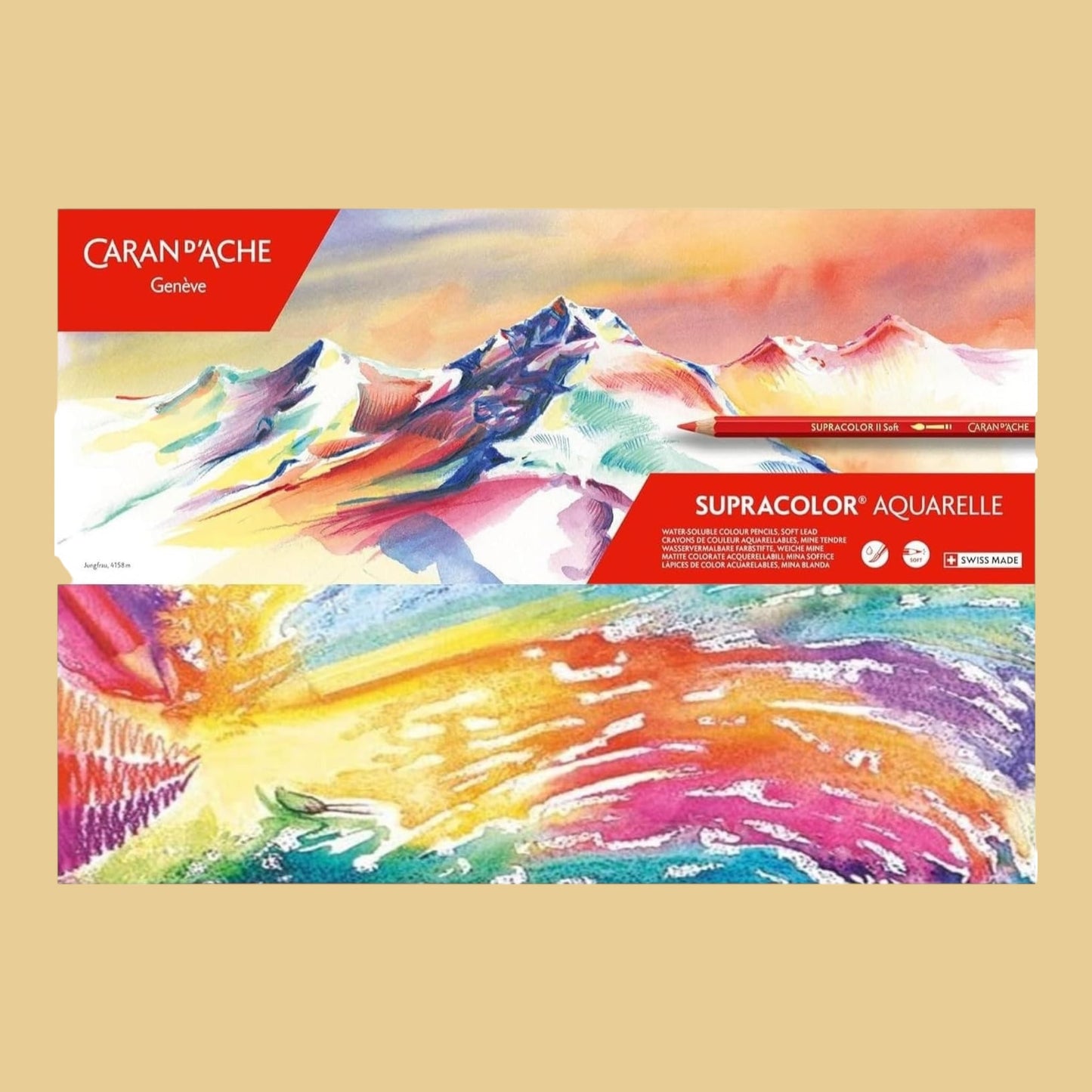 Caran d’Ache Supracolor Aquarellstifte – 30 Stück