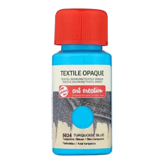Talens Art Creation Textilfarbe Opaque „Turquoise Blue“ 5024