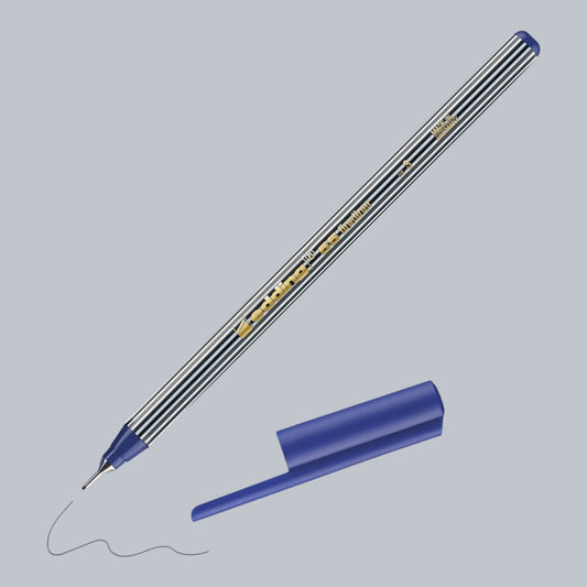 Edding 55 – Fineliner , Blau 003