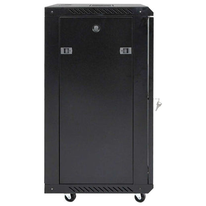 15U Netzwerkschrank 19" IP20 Schwarz 60x45x86 cm - Speedjust Schweiz