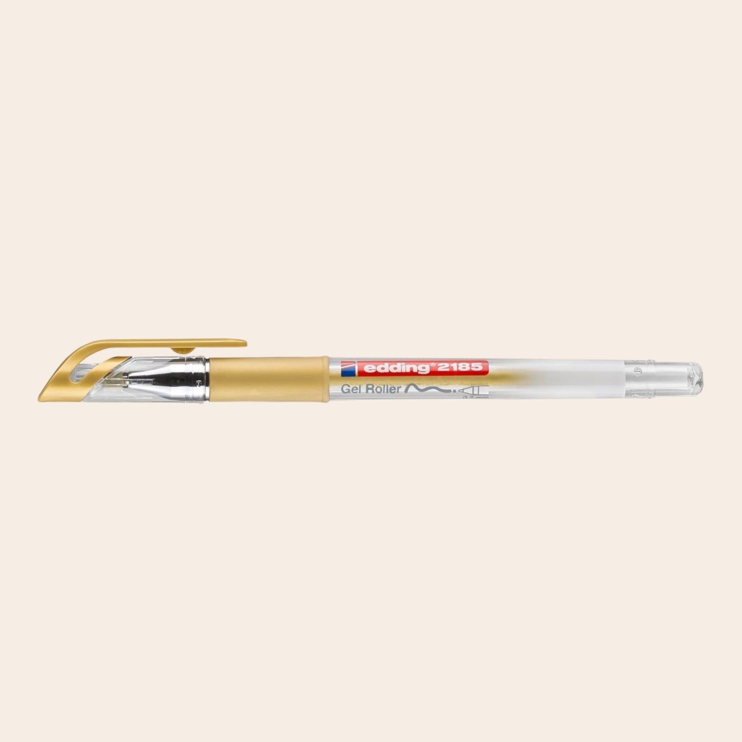 Edding 2185 Gelroller – Gold Metallic, Rollerspitze 0,7 mm