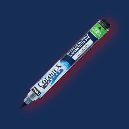 Pébéo Colorex Aquarelltusche Marker Kosmosblau 25