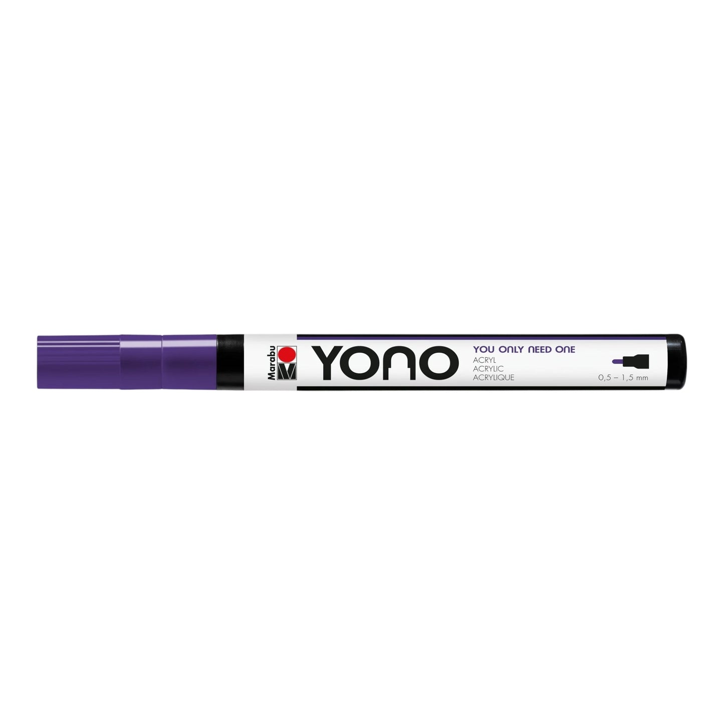 Acrylmarker YONO 0.5 - 1.5 mm Violett