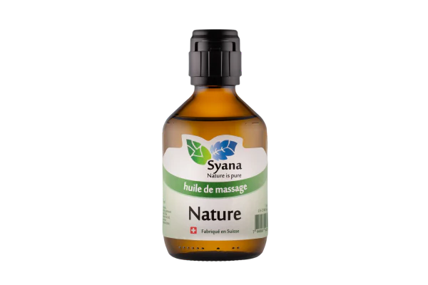 Syana Huile de Massage Nature – Pure, Natural, and Hypoallergenic 🌿