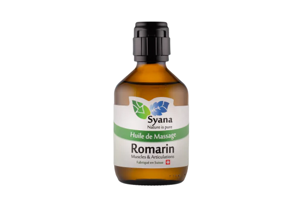 Syana Huile de Massage Romarin – Comfort and Relaxation for Muscles & Joints 🌿
