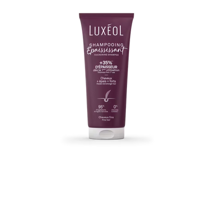 Luxéol Thickening Shampoo for Fine Hair – Hair Density & Strength – 200 ml