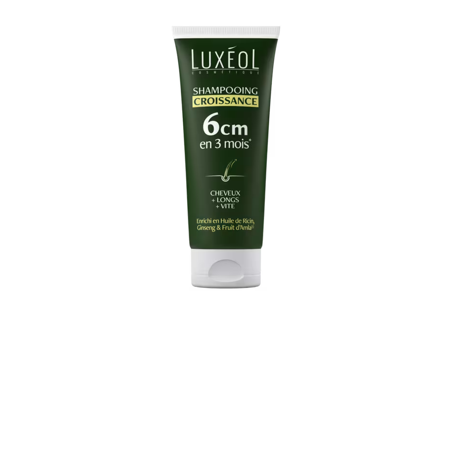 Luxéol Hair Growth Shampoo Croissance – Faster-Looking Hair Growth – 200 ml