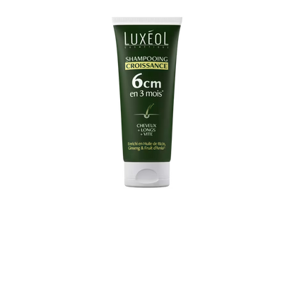 Luxéol Hair Growth Shampoo Croissance – Faster-Looking Hair Growth – 200 ml