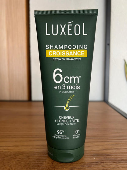 Luxéol Hair Growth Shampoo Croissance – Faster-Looking Hair Growth – 200 ml