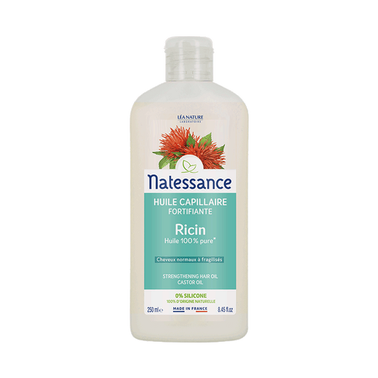 NATESSANCE - Fortifying Hair Oil with Castor Oil - Nourish Your Hair Naturally! 🌱✨