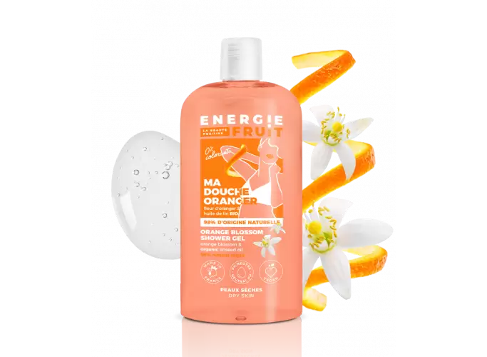 ENERGIE FRUIT - Energie Fruit Orange Blossom Shower Gel - Renew Your Glow with Vibrant Energy! ✨🛀