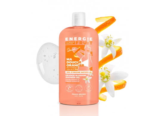 ENERGIE FRUIT - Energie Fruit Orange Blossom Shower Gel - Renew Your Glow with Vibrant Energy! ✨🛀