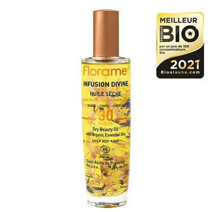 FLORAME - Divine Infusion Dry Oil with 30 Oils - Nourish & Glow ✨🌿