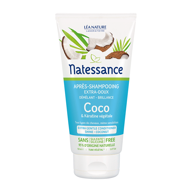 NATESSANCE - Extra-Gentle Coconut Conditioner - Nourish Your Hair with Nature 🌿✨