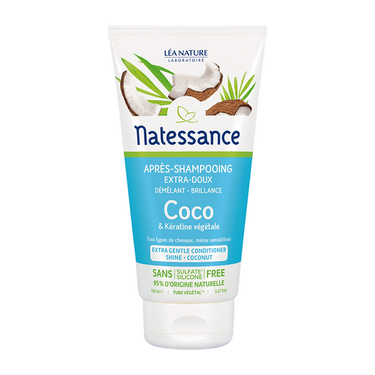 NATESSANCE - Extra-Gentle Coconut Conditioner - Nourish Your Hair with Nature 🌿✨