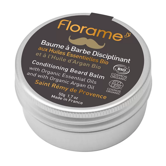 FLORAME - Disciplining Organic Beard Balm for Men - Nourish Your Beard Naturally! 🌿✨