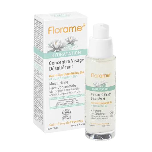 FLORAME - Organic Refreshing Concentrate for the Face with Water Lily - Revitalize Your Skin! 🌸💧